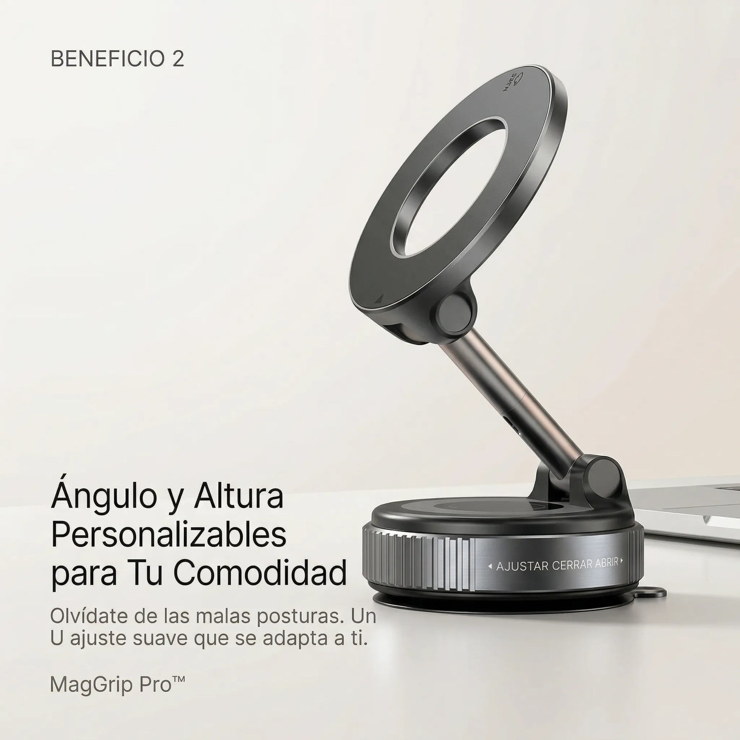 SOPORTE MÁGNETICO PARA CELULAR