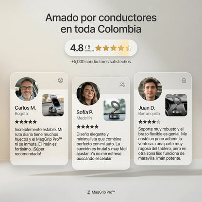 SOPORTE MÁGNETICO PARA CELULAR